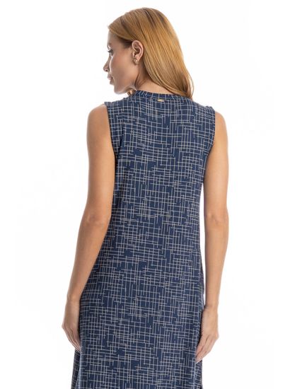 Vestido Midi Regata Com Bolso Thais - Imagem 4 - Desktop