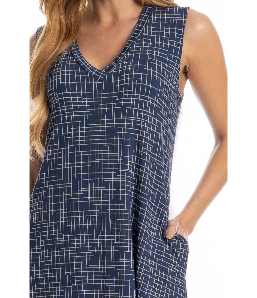 Vestido Midi Regata Com Bolso Thais - Imagem 5 - Desktop