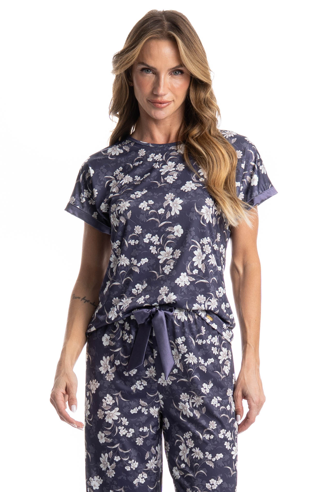 Pijama Feminino Capri Afrodite - Imagem 3 - Mobile