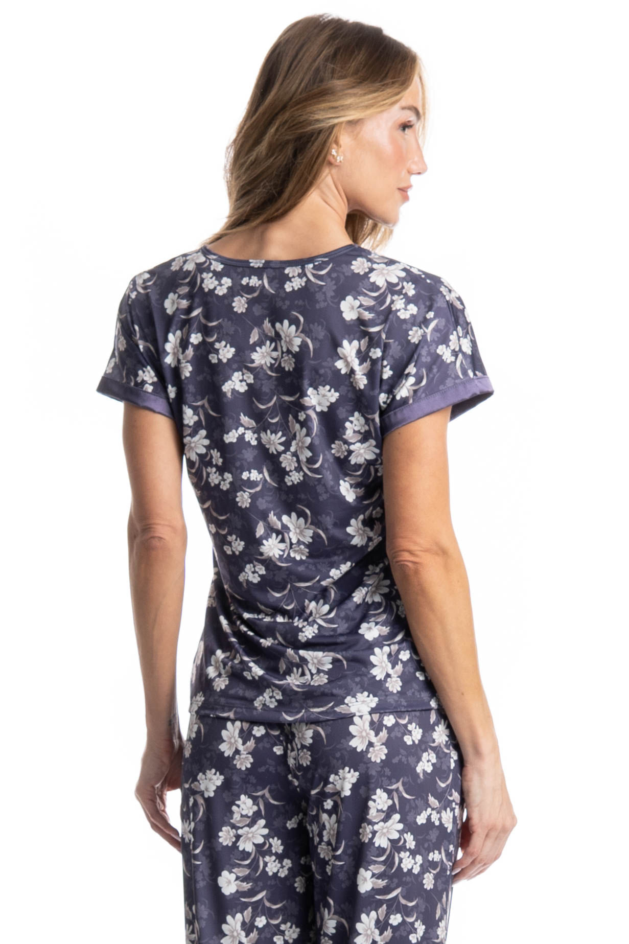Pijama Feminino Capri Afrodite - Imagem 4 - Mobile