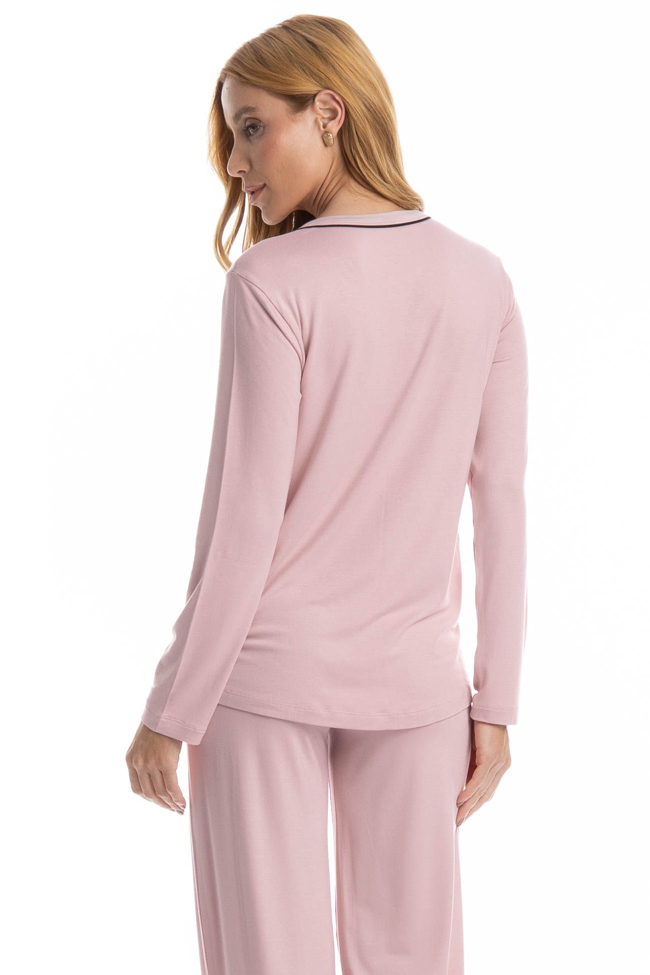 Pijama Feminino Longo Giu - Imagem 4 - Mobile
