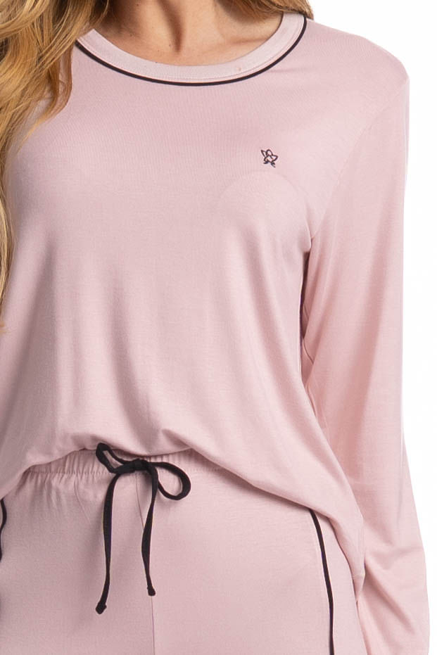 Pijama Feminino Longo Giu - Imagem 5 - Mobile