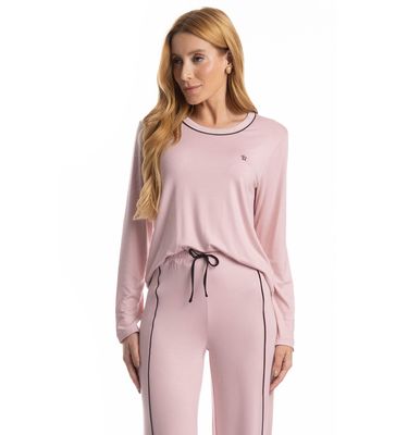 Pijama Feminino Longo Giu - Imagem 3 - Mobile