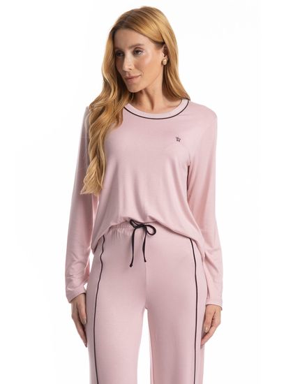 Pijama Feminino Longo Giu - Imagem 3 - Desktop