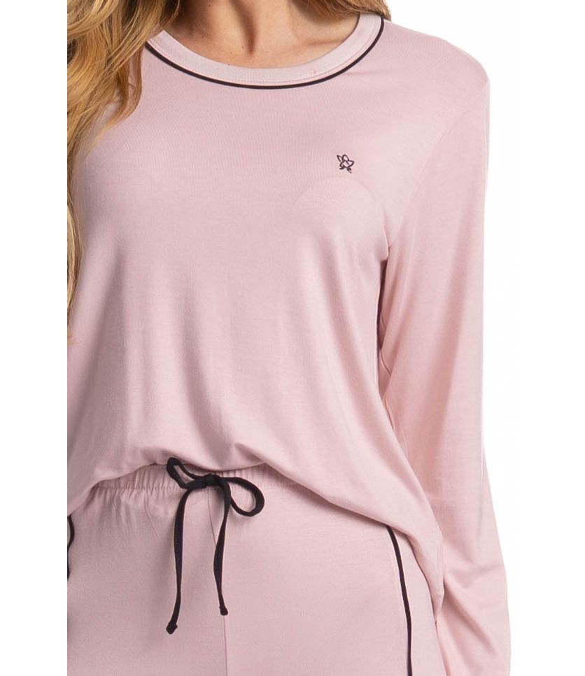 Pijama Feminino Longo Giu - Imagem 5 - Desktop