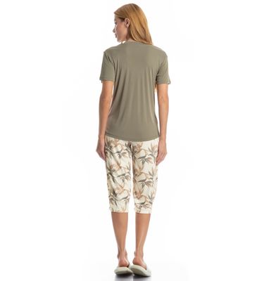 Pijama Feminino Pescador Rafaela - Imagem 2 - Mobile