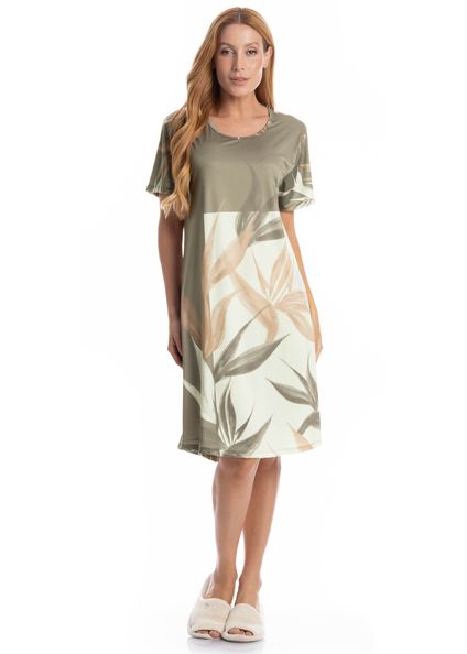 Camisão Médio Rafaela Verde - Imagem 1