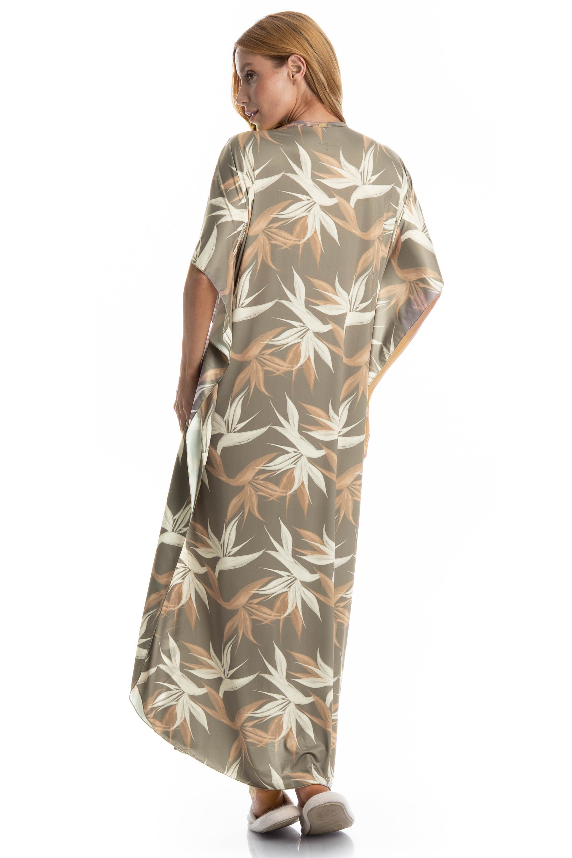 Kaftan Longo Rafaela Verde - Imagem 2