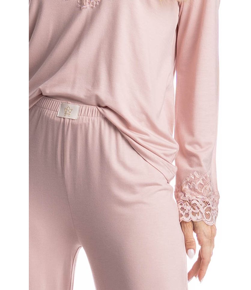 Pijama Feminino Longo Aurora - Imagem 5 - Desktop