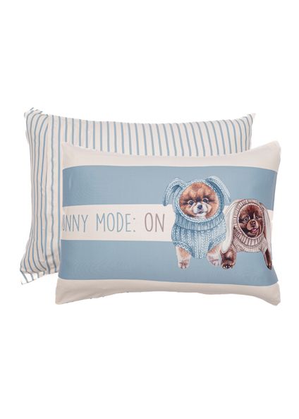Fronha Masculina Individual Lyla Bunny Branco - Imagem 1