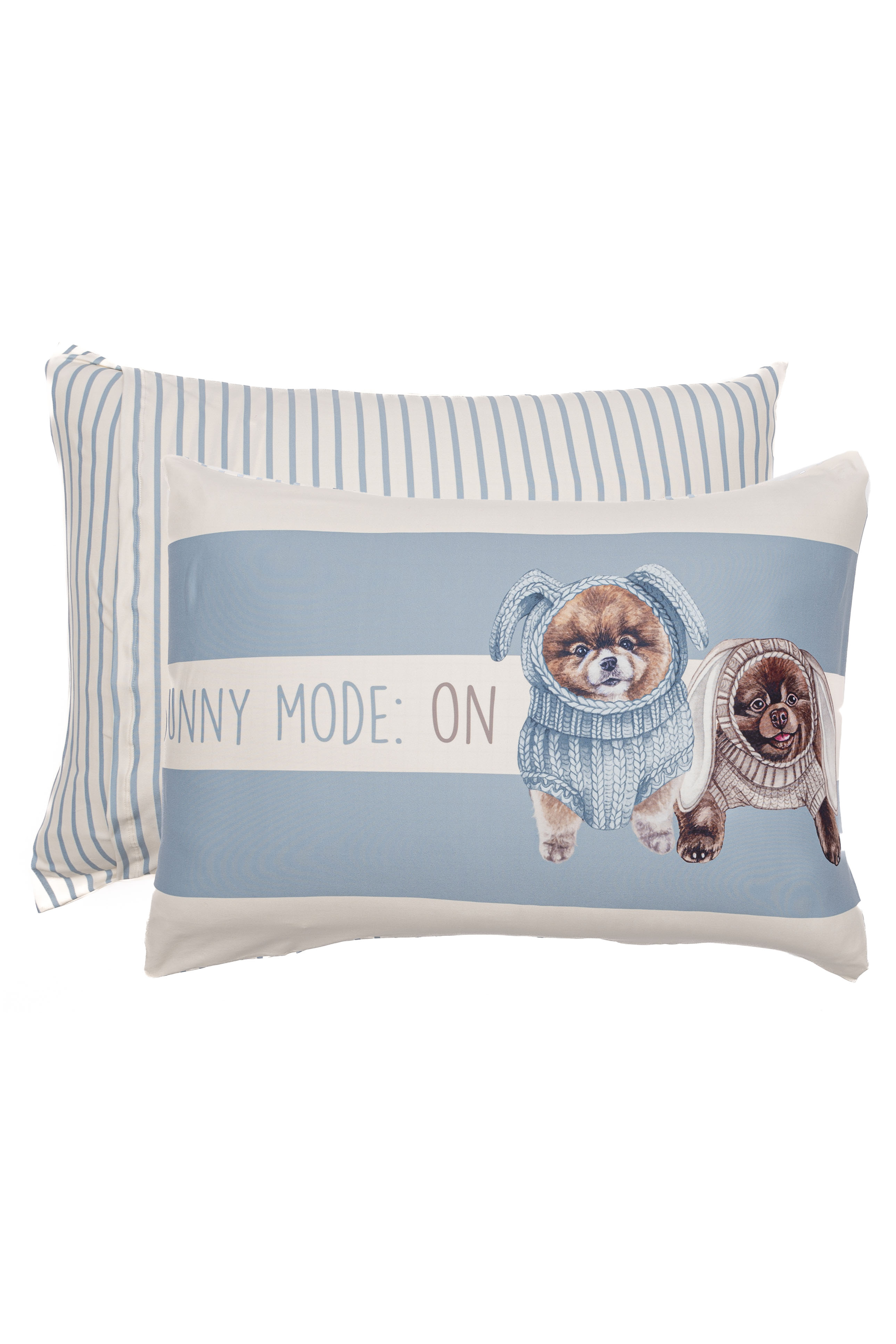 Fronha Masculina Individual Lyla Bunny Branco - Imagem 1