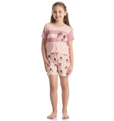 Pijama Infantil Curto Lyla Bunny - Imagem 3 - Mobile