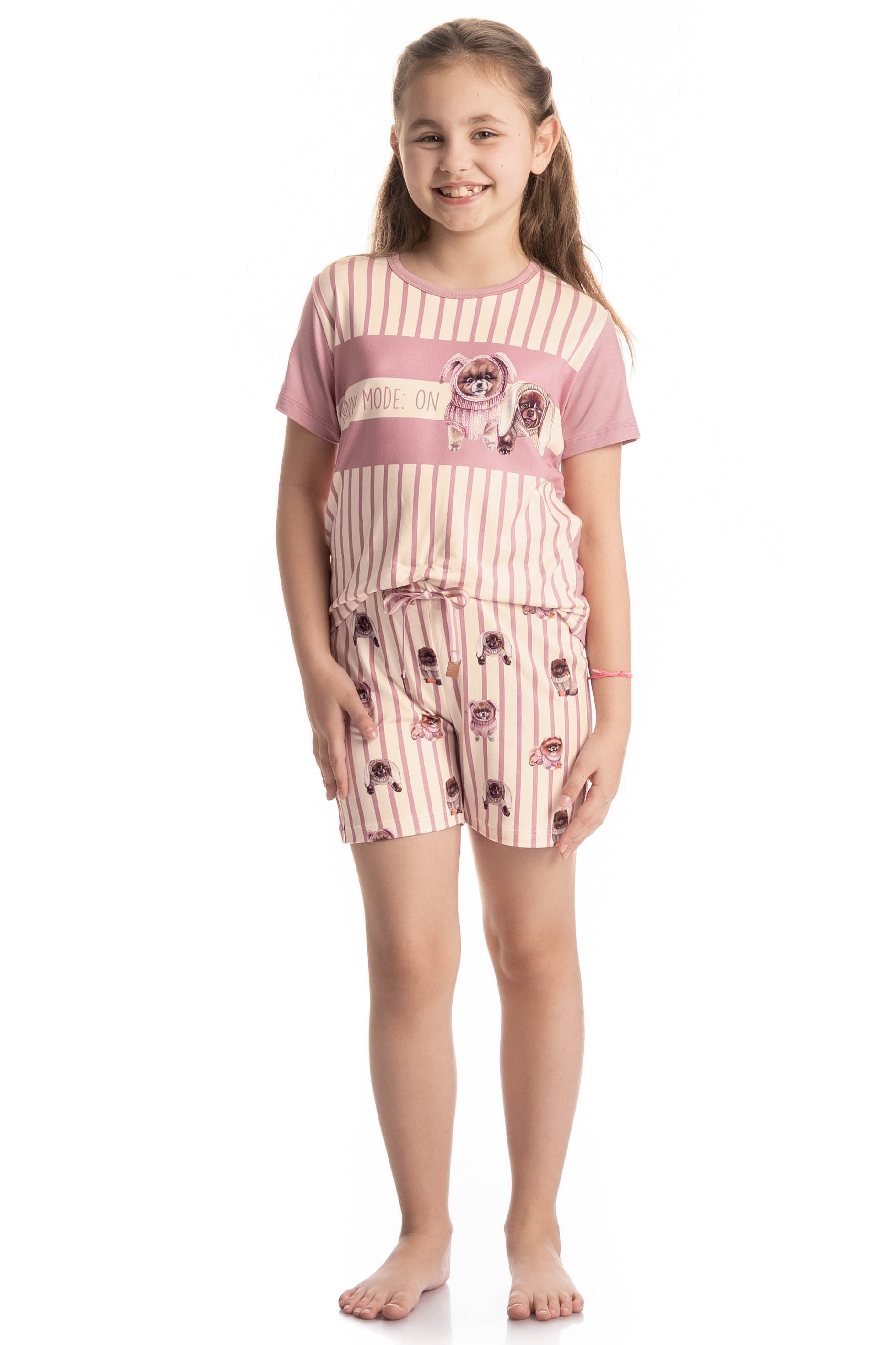 Pijama Infantil Curto Lyla Bunny - Imagem 3 - Mobile