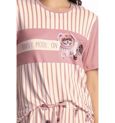 Pijama Feminino Curto Lyla Bunny - Imagem 5 - Mobile