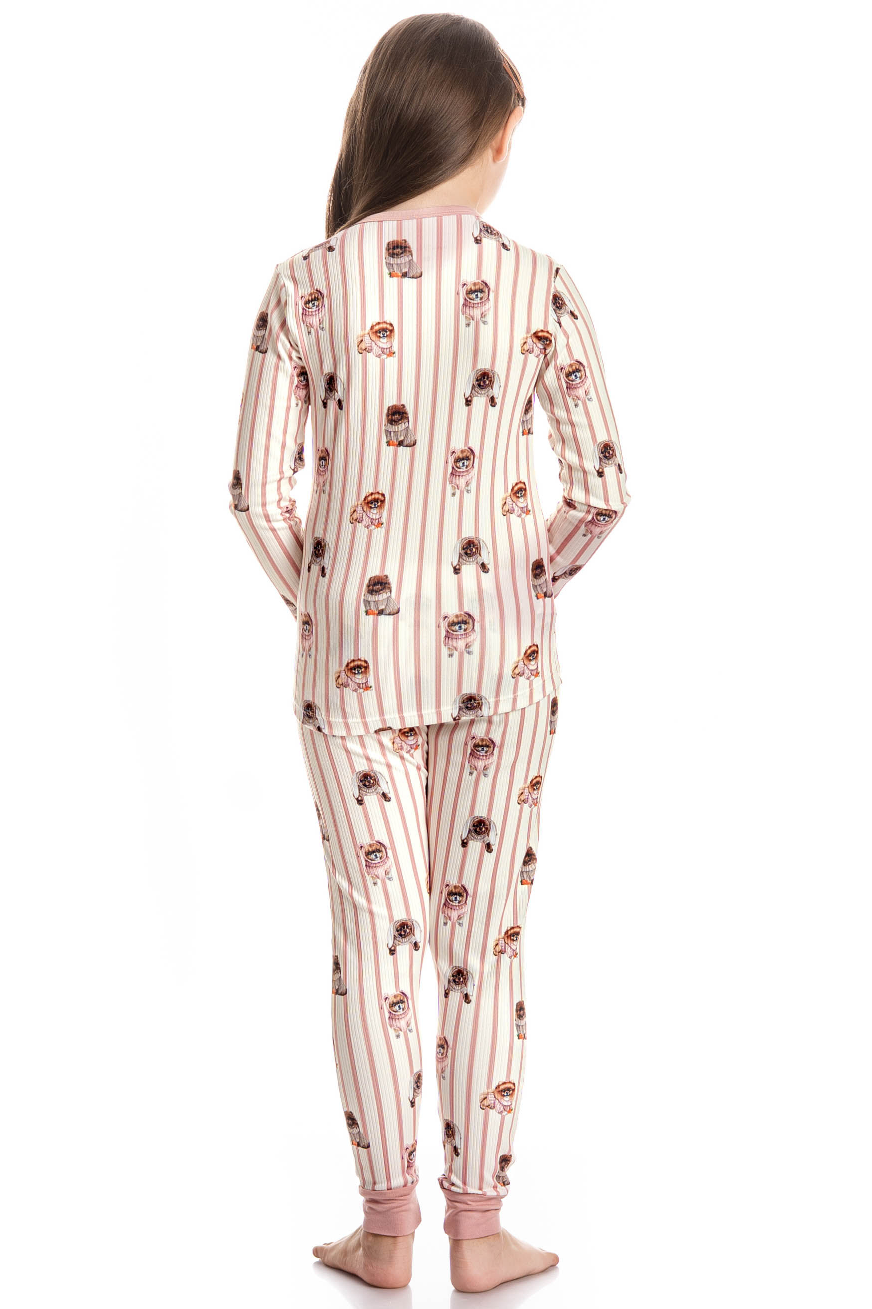 Pijama Infantil Feminino Slim Lyla Bunny - Imagem 4 - Mobile