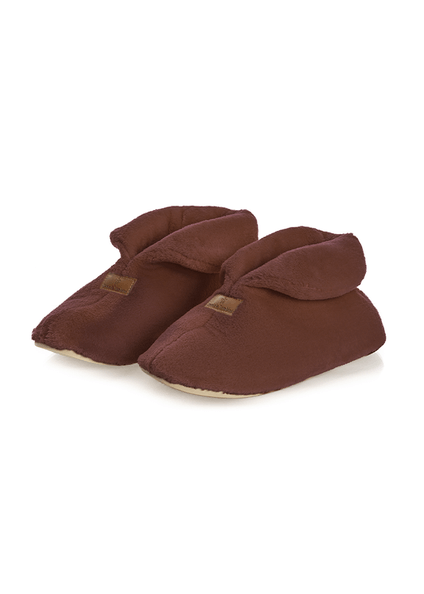 Pantufa Feminina Emanuele Marrom - Imagem 1