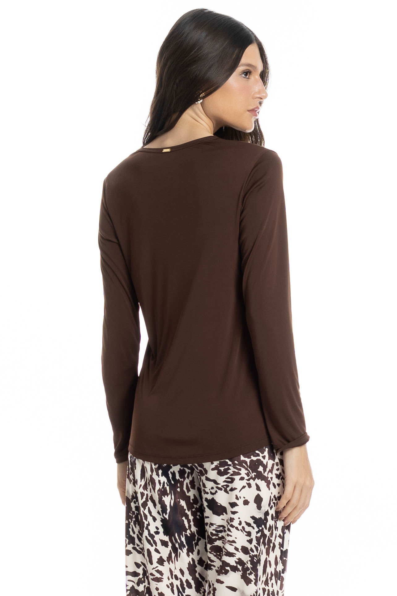 Pijama Feminino Longo Lorena - Imagem 4 - Mobile