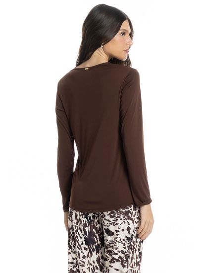 Pijama Feminino Longo Lorena - Imagem 4 - Desktop