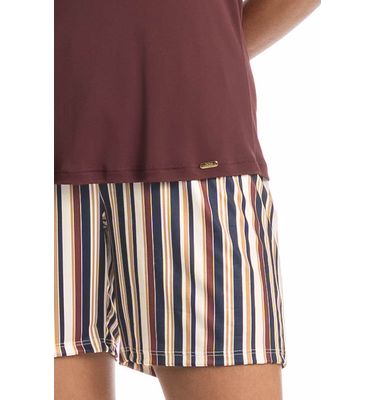 Pijama Feminino Shortão Regata Maya - Imagem 5 - Mobile