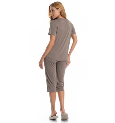 Pijama Feminino Pescador Marta - Imagem 2 - Mobile