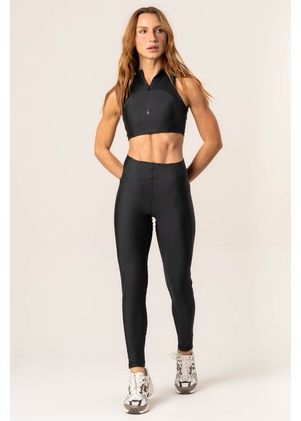 Calça Legging Invisible Slim Shape Elevate Vivame Preto - Imagem 1