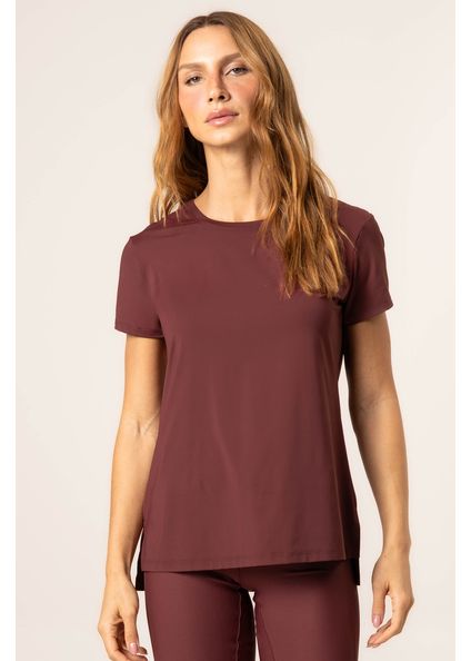 Camiseta Pulse Elevate Vivame Vinho - Imagem 1