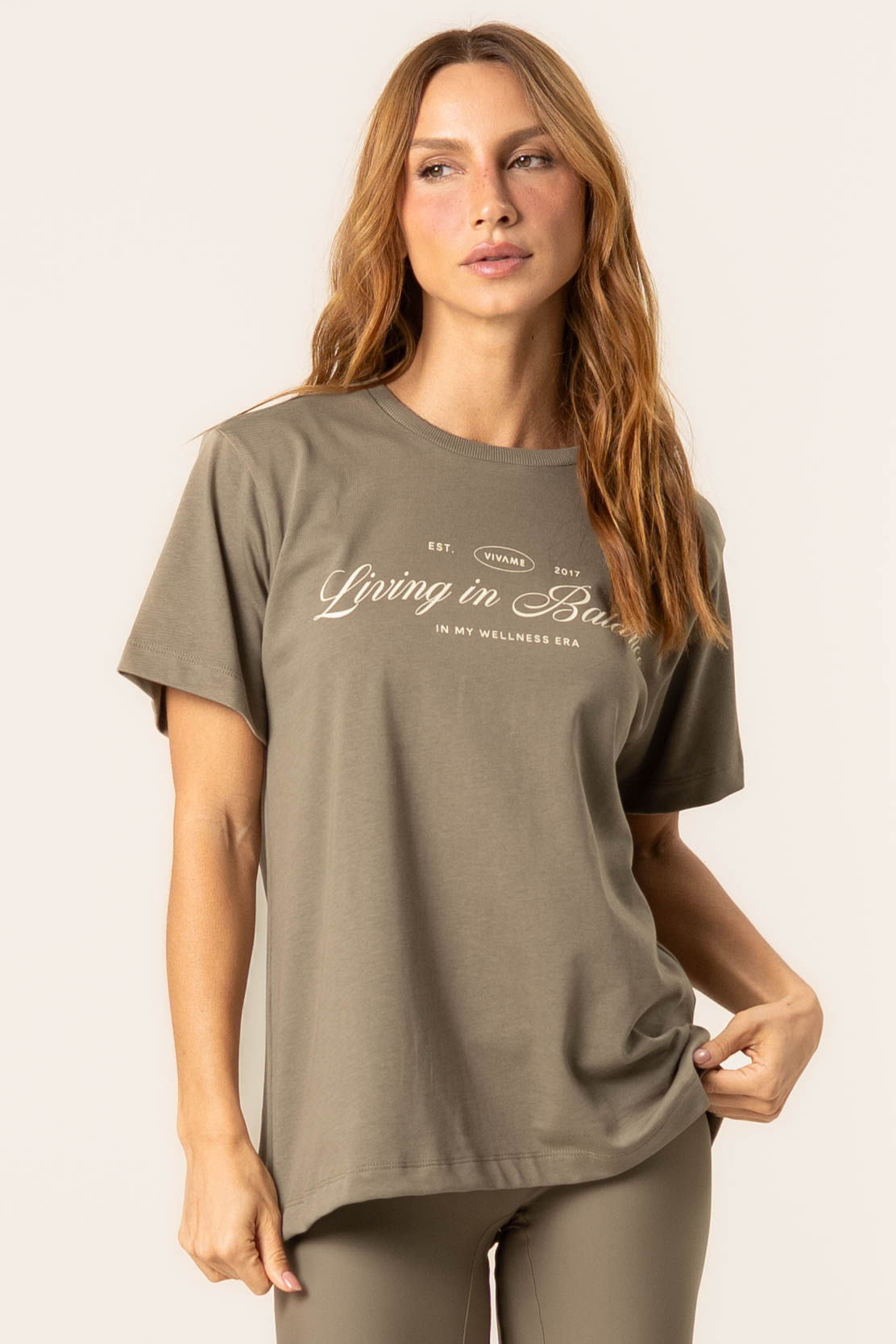 Camiseta Vivame Olive Vivame Verde - Imagem 1