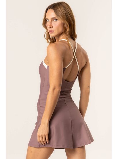 Vestido Com Shorts Cruzado Dash Vivame - Imagem 2 - Desktop
