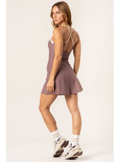 Vestido Com Shorts Cruzado Dash Vivame - Imagem 4 - Desktop
