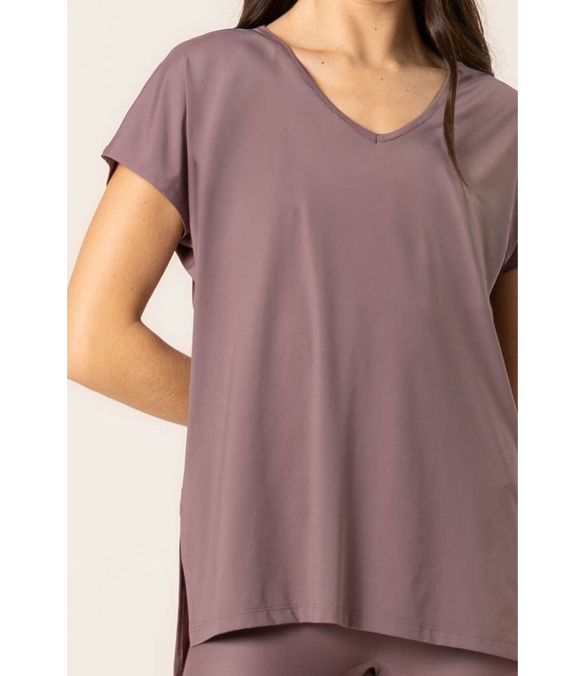 Camiseta Basic Decote V Ease Vivame - Imagem 5 - Desktop