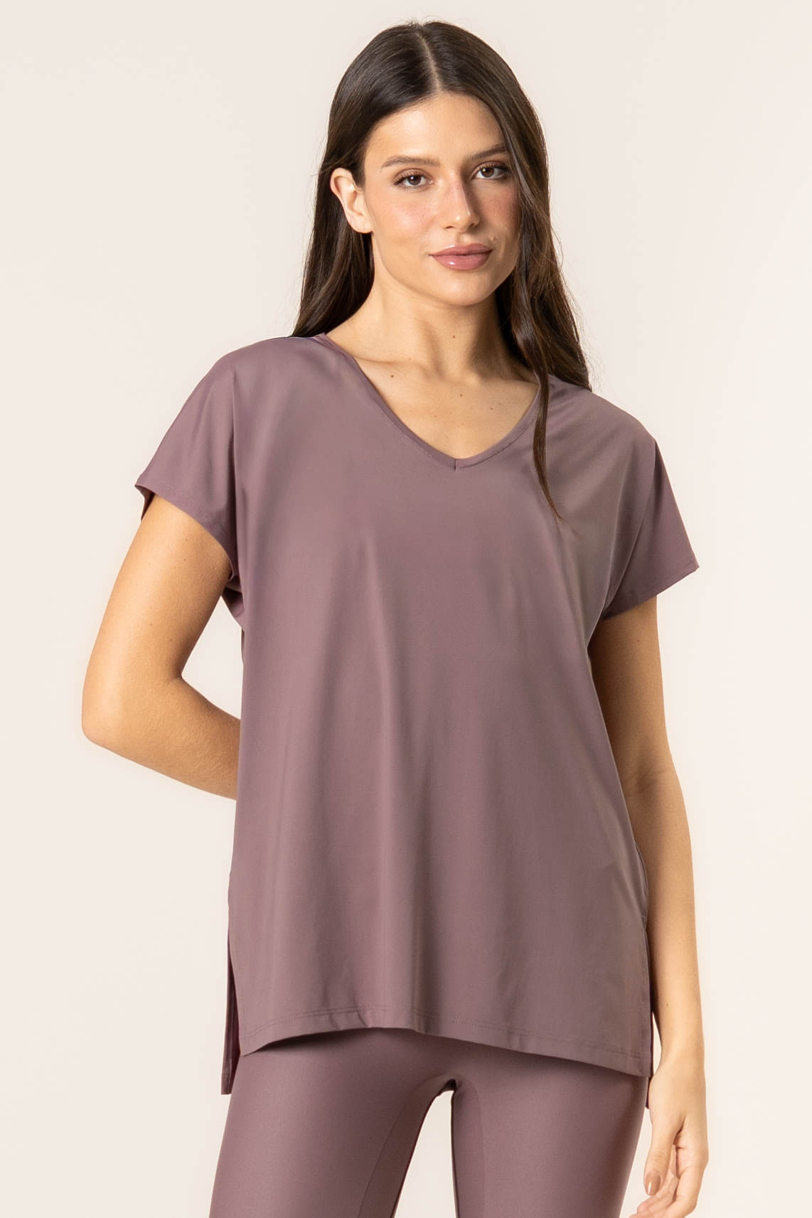 Camiseta Basic Decote V Ease Vivame - Imagem 1