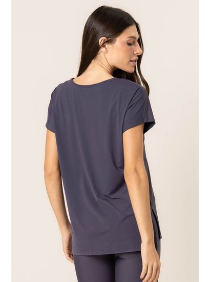 Camiseta Basic Decote V Ease Vivame - Imagem 2 - Desktop
