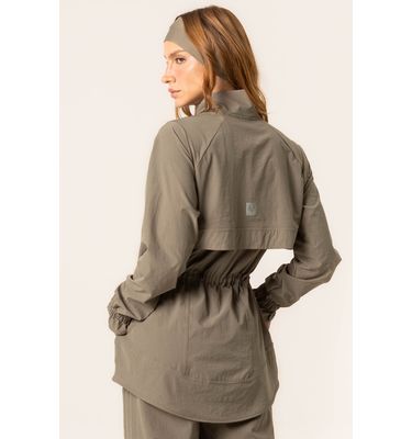 Parka Alongada Com Bolso Flex Vivame - Imagem 2 - Mobile