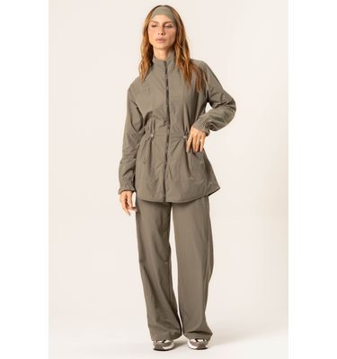 Parka Alongada Com Bolso Flex Vivame - Imagem 3 - Mobile