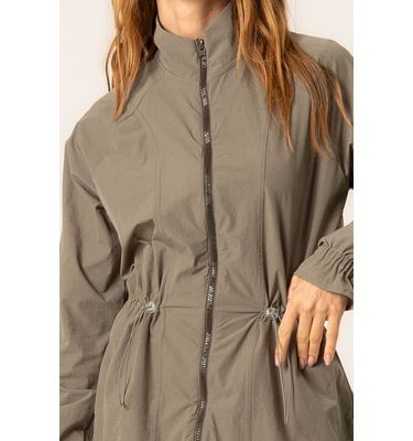 Parka Alongada Com Bolso Flex Vivame - Imagem 5 - Mobile