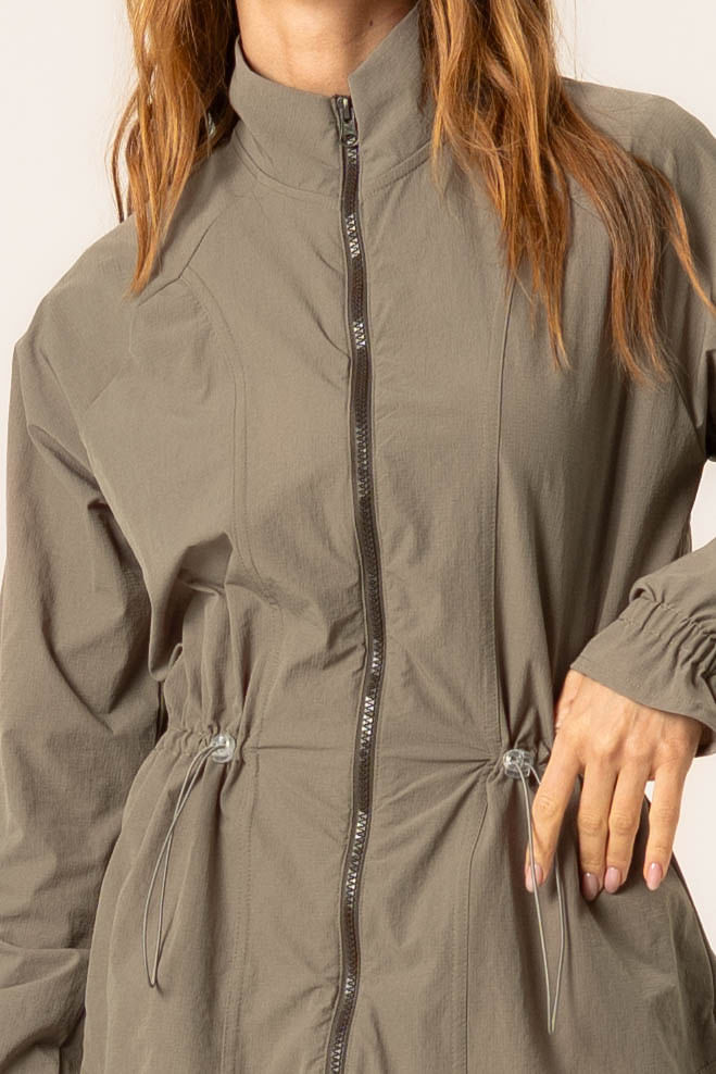 Parka Alongada Com Bolso Flex Vivame - Imagem 5 - Mobile