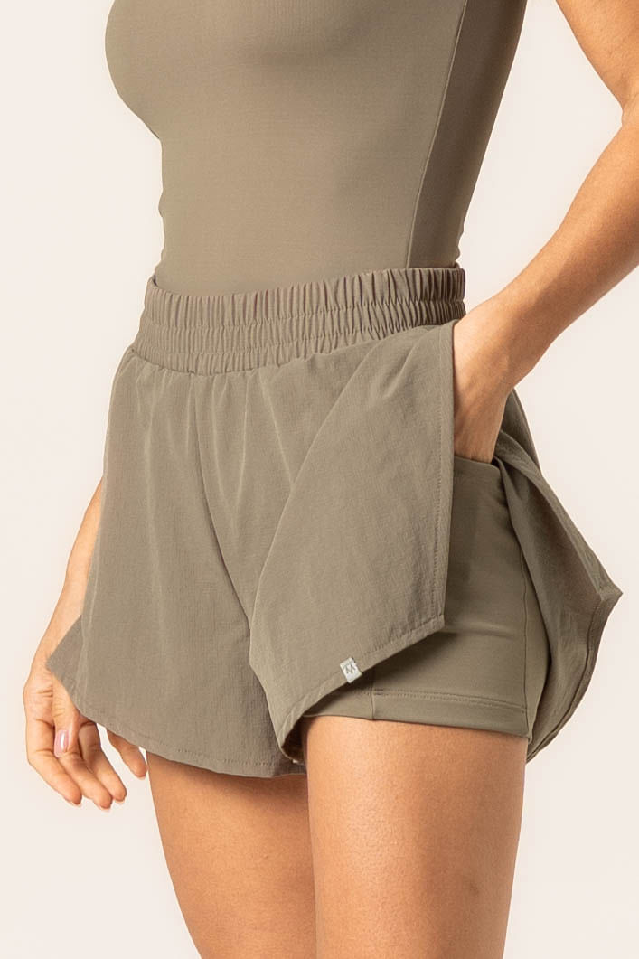 Shorts Duplo Transpassado Flex Vivame - Imagem 5 - Mobile