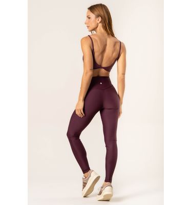 Calça Legging Wrap Shape Dark Cherry Vivame - Imagem 2 - Mobile