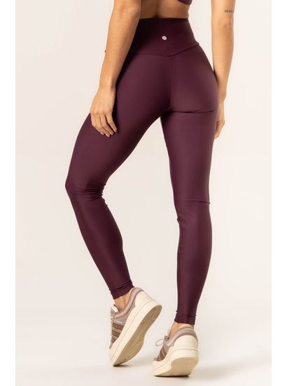 Calça Legging Wrap Shape Dark Cherry Vivame - Imagem 4 - Desktop