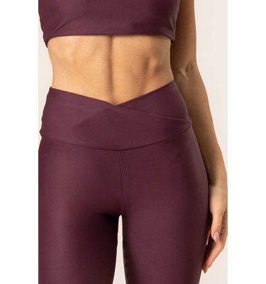 Calça Legging Wrap Shape Dark Cherry Vivame - Imagem 5 - Mobile