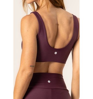 Top V Paralelo Dark Cherry Vivame - Imagem 5 - Mobile