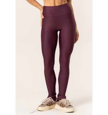 Calça Legging Seamless Shape Com Zíper Dark Cherry Vivame - Imagem 3 - Mobile