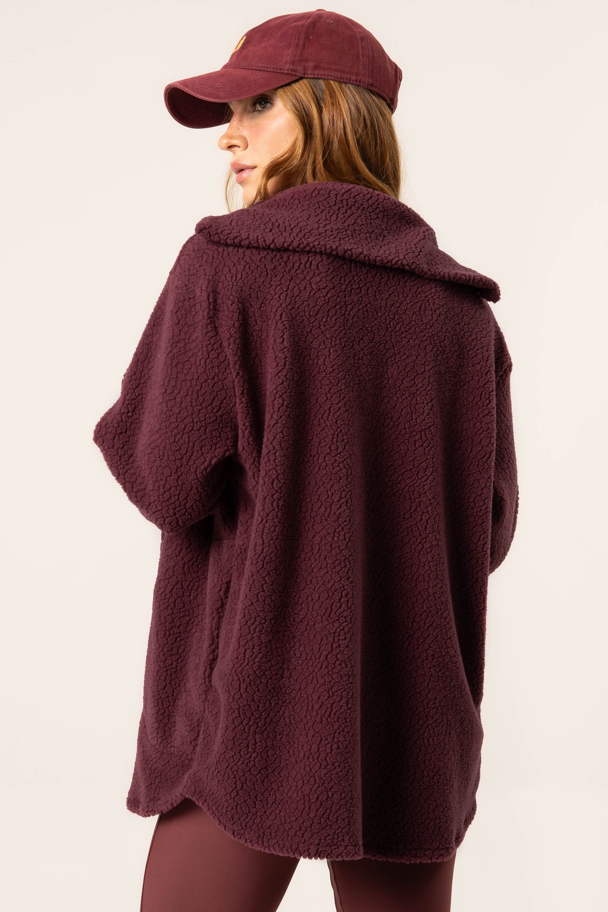 Camisa Com Gola Alta Sherpa Vivame - Imagem 2 - Mobile