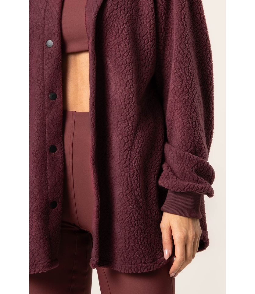 Camisa Com Gola Alta Sherpa Vivame - Imagem 5 - Desktop