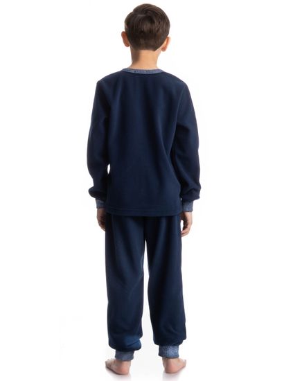 Pijama Longo Infantil Pedro - Imagem 2 - Desktop
