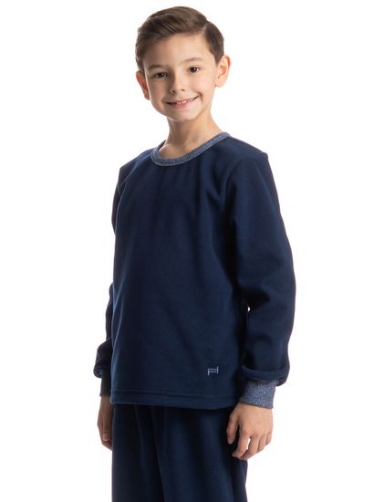 Pijama Longo Infantil Pedro - Imagem 3 - Desktop