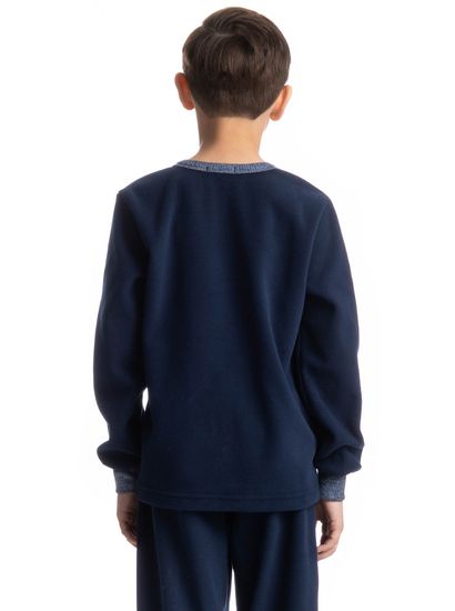 Pijama Longo Infantil Pedro - Imagem 4 - Desktop