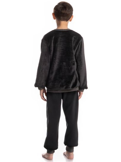 Pijama Infantil Masculino Longo Benício - Imagem 2 - Desktop