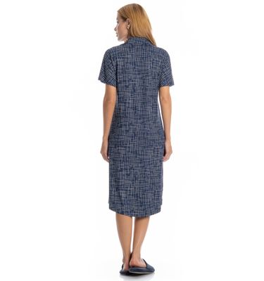 Camisão Feminino Abotoado Médio Thais - Imagem 2 - Mobile