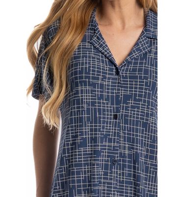 Camisão Feminino Abotoado Médio Thais - Imagem 5 - Mobile